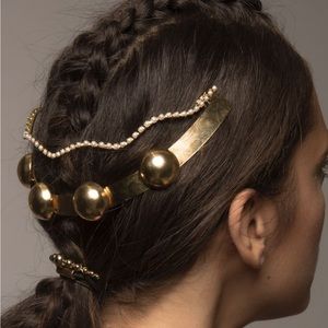 LELET NY Gold Dome Crown 💛